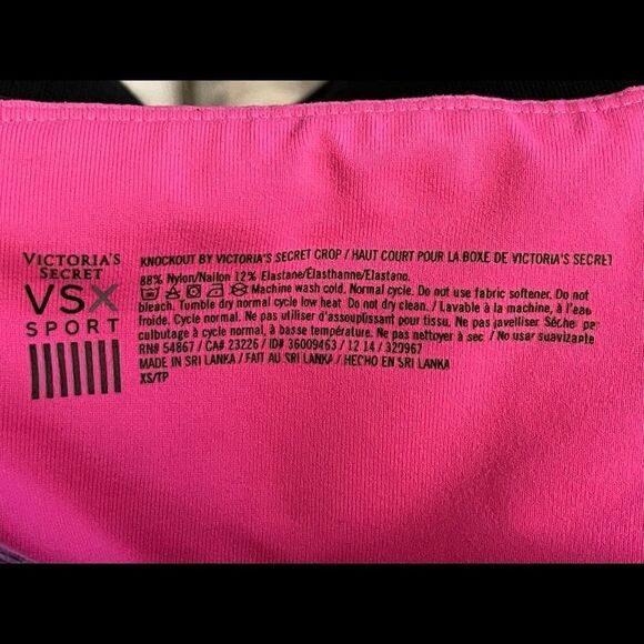 Victorias Secret Knockout 3/4 Leggings Size XS Compression VSX Sport - Picture 4 of 12